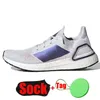 Designer UltraBoost 19 4 Outdoor Tennis Ultra Boosts Shoes Panda Triple White Black Iss US Night Flash Solar Yellow Men Women Platform Sporttränare Sneakers