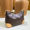 5a Hochwertige Umhängetasche, Vintage-Druck, Damen-Odeon-Totes, braune Blumen-Umhängetaschen, Designer-Handtaschen, modische Umhängetasche, Hobo-Geldbörse, Clutch, Totes-Tasche