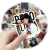 53Pcs Hot Singer Peso Pluma Stickers Rapper Graffiti Stickers for DIY Luggage Laptop Skateboard Motorcycle Bicycle Stickers