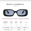 Sunglasses Frames 2023 Square Frame Anti-blue Light Women Eyeglasses Stripes Color Contrast Street Shooting Flat Mirror Cross-trend Glasses