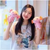 Stuffed Plush Animals Cute Animal Axolotl Toy Doll Plushie Ppos Plush-Soft Pillow-Toy Children Room Bed Decoration Toys Kids Gift Otvf2