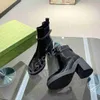 مصمم جلدي أصلي أحذية امرأة فوق الركبة شتاء مارتن بوتس مصمم نساء منصة أزياء أسود أحذية الحجم 35-40