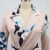 Print Suits Casual Blazers Set Women Two Piece Outfits Daily Work Set Wears Free Ship