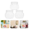 Opslagflessen 12 stuks Pompoen Huisdier Jar Kind Plastic Voedselcontainers Snoep Dispenser De Geschenkpotten