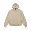 Mens Hoodies Pullover Fleece Hoodies för killar svart hoodie fleece överdimensionerad tröja turtleneck med fickfleece klassisk svettklädt brev tryckt designer