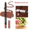 Läpppennor Phoera 13 färger Lipliner Pencil Lip Makeup Lipstick Pencils Waterproof Lipliner Lady Charming Lip Liner Cosmetics Maquiagem 231024