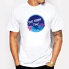 Camisetas masculinas férias de verão roupas de manga curta sol palmeira camisetas surf casual top tees