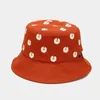 Berets 2023 Daisy Eimer Hut Sommer Sonnenhüte Frauen Männer Baumwolle Panama Mode Fischer Kappe Angeln Caps Gorro Casquette Chapeau femme