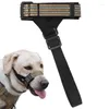 Halsbanden Mondbeschermer Comfortabele snuit om blaffen en bijten te voorkomen Kleine middelgrote honden dragen voor reizen Pography