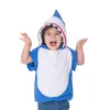 コスプレeraspooky Children Blue Shark Costume baby Halloweenパーカー幼児動物コスプレのためのコスプレ