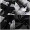 Lady Fashion Rex Rabbit Fur Gilet Women Fashion Winter Fur Vest Chinchilla Wool Belt