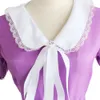 cosplay Gakkou Gurashi école-live japonais Anime Sakura Megumi Cosplay fantaisie filles robe violette Costumes pour mariage formelcosplay