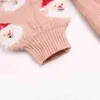 Pulls pour femmes Femmes Blouse de Noël Top Funny Santa Pattern Pull à manches longues Pull tricoté Pull en tricot Sweat-shirt de Noël Thème Party ShirtL231024