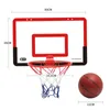 Portable Hoop Toys Kit Foldable Indoor Home Basketball Fans Sports Game Toy Set for Kids Children Adults 231023