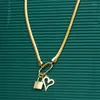 Pendant Necklaces The Romance Of Action Lock Your Heart And Not Separate From You Couple Necklace Having A Long Happiness Meaning