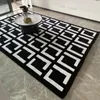 Designer rug Carpets Acrylic Household Brand Light Luxury Living Room Coffee Table, Bedroom, Bedside Handmade High-end Full Coverage Carpet Customized Thickening