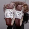 Womens Watch Square Watch Designer Luxury Diamond Watches عالية الجودة الحجم 35x25 29x22 Girls 'Valentine's Gift Way