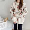 LUKAXSIKAX 2021 Nieuwe Herfst Winter Vrouwen Dikker Losse Trui Grappige Herten Pop Jacquard Kerst SweaterL231024