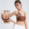 Lu Lu Gym Yoga Lemon Sports Bra Women Spring Summer New Beauty Back The ShockProof Clothing Undershirt Outside Obes