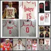 Brice Williams Nebraska Cornhuskers Maillot de basket-ball Ahron Ulis Jarron Coleman 11 Eli Rice 21 Matar Diop 24 Jeffrey Grace III Maillots du Nebraska cousus sur mesure pour hommes