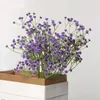 Bouquets de fleurs décoratives Gypsophila artificielles, 63cm, 108 têtes, en plastique, Arrangement de Bouquets floraux DIY, décoration de mariage et de maison, 5 lots