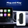 Nouvelle voiture RVB coloré sans fil Carplay Dongle Mini Box Plug And Play Connectez Bluetooth WiFi avec Apple Carplay filaire OEM Car Radio