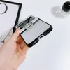 Gradient Geometric Print Phone Case för Samsung Galaxy Folding Z Flip5 5G Full Protective Rhombus Mönster Läder Kickstand Fold Shell With Finger Ring Holder