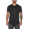 Men'S T-Shirts Lemens Mens Sports T-Shirt Europe And The United States Fitness Training Quick-Drying Elastic Loose Breathable Short-Sl Otonj