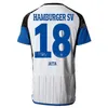 2023-24 Club Hamburger SV 27 Dompe Soccer Jersey 28 Muheim 14 Reis 3 Heyer 22 van der Bremp 23 meffert 5 Hadzikadunic 8 Benes 9 Glatzel 18 Jatta Football Shirt Kits FC FC