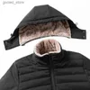 Men's Down Parkas Winter Jacket Men Fleece Cashmere Thick Oversize Plus Size 6XL 7XL 8XL Windproof Warm Coats Military Waterproof Loose Padded Q231024