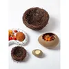 أدوات المائدة مجموعات الطيور ديكور ديكورت حلوى حلوى قشرة البيض النعمة على شكل سيراميك شواء الشواء أدوات مطعم