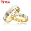 حلقات الفرقة Super Deal Size 3-14 Steel Woman و Man's Wedding Rings زوجين خاتم الفرقة يمكن أن يكون سعر النقش هو 1pcs 231023