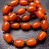 Bracelet de ramassage et de vente aux enchères, matériau naturel à neuf bouches, agate rouge du sud, seau de perles, motif de vieille flamme, vêtements à main pour hommes