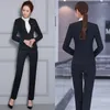 Women's Pants Women Formal 2023 Autumn High Waist Ladies Straight Office Trousers Work Wear Big Clothes S-4XL 5XXXXXL Pantalon Femme