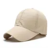 Bollmössor 2023 Man Baseball Cap Summer Fabric Mesh Sun Hat Male Snapback Hats