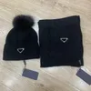 Winter knit designer beanie luxury baseball hats outdoor woman letter triangle woolen bonnet man head warm cashmere skull caps casual hats
