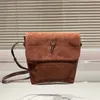 Winter Vintage Designer tas crossbody tas dames suède en leer y schoudertassen straat luxe handtas keten messenger portemonnee 231024