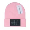 Fashion brand women's knitted hat c-k designer Beanie Cap official synchronous original single 1:1 warm hat men's birthday gift H1