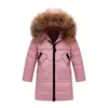 Doudoune veste d'hiver pour filles Version coréenne mode enfants Parkas vêtements d'extérieur chauds enfants 5-14 ans pardessus