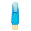 CRYSTAL SAXOPHONE MUNTPIECT German Craft Blue Soprano/Tenor/Alto Saxophone Mynstycke Professionella instrumenttillbehör