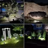 ديكورات الحديقة 48 LEDS LEDS Solar Light Outdoors Landscape Sternscape 2 في 1 أضواء شمسية مقاومة للماء لاسلكي في حديقة الفناء 231023