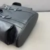 Zaino nero Borsa da scuola di alta moda di alta qualità Zaini sportivi di lusso di grande capacità Zaino per opere d'arte Zaino da viaggio all'ingrosso Vintage