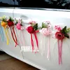 Autres fournitures de fête d'événement Fleur de voiture de mariage Fleurs artificielles pour la décoration de voiture de mariage Mariage Florals Décor Fleur Ornement Mariage 231023
