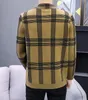 TM520 maglione da uomo firmato maglione scozzese di marca slim fit maglione da uomo autunnale a maniche lunghe