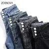 Womens Jeans ZOENOVA Fleece Velvet Elastic Winter Thicken Warm High Waist Skinny Pants Casual Straight Jean Woman Jegging 231024