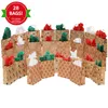 Décorations de Noël Sacs-cadeaux de qualité supérieure de taille moyenne Variété classique Kraft Bk Bon pour les faveurs de fête de Noël Boîte de friandises de vacances et cadeau Amdkh