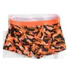 Sous-vêtements hommes coton boxer sous-vêtements motif camouflage shorts boxeurs pour hommes 95% 5% spandex grande taille 4XL 5XL