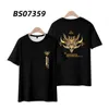 Camisas masculinas anime genshin impacto 3d camisa arataki itto camiseta jogo gráfico tshirts meninos meninas oversized casual topos roupas kawaii