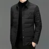 남성용 파카가 밝은 다운 재킷 남성 의류 가을 겨울 S 복호 따뜻한 패션 캐주얼 남성 코트 Jaqueta Masculina lq776 231023