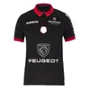 23/24/25 Biarritz Toulouse Rucby Jerseys 2023 بطل Stade Toulousain Rctoulon Union Bordeaux Home Away Perpignan Domicile Exterieur Shirt 5XL Training